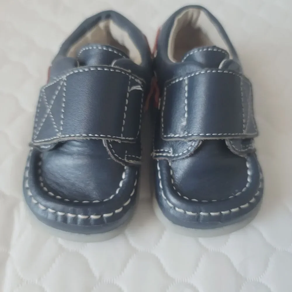 See Kai Run BABY TODDLER BOY Milton Boat Shoe Size 4